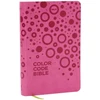 KNYGA Thomas Nelson NKJV, Color Code Bible for Kids, Rožinė Leathersoft, Comfort Print