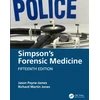 KNYGA Bookshop Simpson's Forensic Medicine