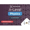 KNYGA Bookshop SnapRevise A-Level Physics Summary Notes