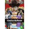 KNYGA Foxton Books Surprise at the Museum - Foxton Readers Level 1 (400 Headwords CEFR A1-A2) with free online AUDIO