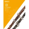 KNYGA Bookshop Trinity College London Clarinet Exam Pieces from 2023: Grade 1