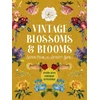 KNYGA Bookshop Vintage Blossoms and Blooms Sticker, Color and Activity Book