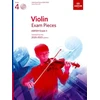 KNYGA Violin Exam Pieces 2020-2023, ABRSM Grade 4, Score, Part & CD