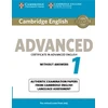 KNYGA Cambridge English Advanced 1 for Revised Exam from 2015 Student's Book without Answers