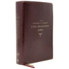KNYGA NKJV, Charles F. Stanley Life Principles Bible, 2nd Edition, Leathersoft, Burgundy, Thumb Indexed, Comfort Print