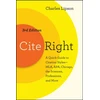 KNYGA Charles Lipson Cite Right, Third Edition