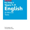 KNYGA Cindy Torn KS3 English 10-Minute Tests Years 7-9