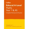 KNYGA Collins Collins A-level Edexcel Maths A level Year 1 (And AS) All-in-One Complete Revision and Practice