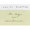 KNYGA Daniel Blaufuks Days Are Numbered