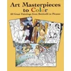 KNYGA Dover Publications Art Masterpieces to Colour