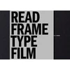 KNYGA Enrico Camporesi Read Frame Type Film, Or, Written on the Screen