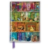 KNYGA Flame Tree Studio Aimee Stewart: A Stitch in Time Bookshelf (Foiled Pocket Journal)