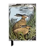 KNYGA Flame Tree Studio Angela Harding: Rathlin Hares (Foiled Blank Journal)