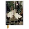 KNYGA Flame Tree Studio Ashmolean: Cranes, Cycads and Wisteria by Nishimura So-zaemon XII (Foiled Journal)