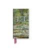 KNYGA Flame Tree Studio Claude Monet: Bridge over a Pond of Vanduo Lilies (Foiled Slimline Journal)