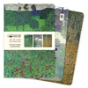 Flame Tree Studio Gustav Klimt: Landscapes Set of 3 Midi Notebooks