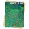 KNYGA Flame Tree Studio Gustav Klimt: Poppy Field Greeting Card Pack