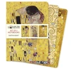 KNYGA Flame Tree Studio Gustav Klimt Set of 3 Standard Notebooks