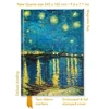 KNYGA Flame Tree Studio Vincent van Gogh: Starry Night over the Rhone (Foiled Quarto Journal)
