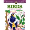 KNYGA George Toufexis Creative Haven Birds Color by Number Coloring Book
