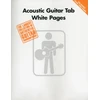 KNYGA Hal Leonard Corp Acoustic Guitar Tab Baltas Pages