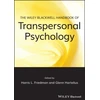 KNYGA Harris L Friedman Wiley-Blackwell Handbook of Transpersonal Psychology