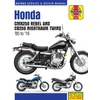 KNYGA Haynes Publishing Honda CMX250 Rebel &amp; CB250 Nighthawk Twins (85-16)