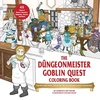 KNYGA Jef Aldrich The Dungeonmeister Goblin Quest Coloring Book