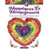 KNYGA Jessica Mazurkiewicz Creative Haven Happiness is Homegrown Coloring Book