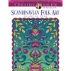 KNYGA Jessica Mazurkiewicz Creative Haven Scandinavian Folk Art Coloring Book