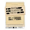 KNYGA John Carroll Make Blackout Poetry: Turn These Pages into Poems