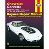 KNYGA John Haynes Chevrolet Corvette (1968-1982) Haynes Repair Manual (USA)