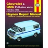 KNYGA John Haynes Chevrolet & GMC full-size petrol vans (1968-1996) Haynes Repair Manual (USA)