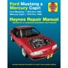 KNYGA John Haynes Ford Mustang, Ghia & Cobra (1979-1993) & Mercury Capri, Ghia & RS (1979-1986) in-line 4 cyl & 6 cyl, V6 & V8 Haynes Repair Manual (USA)