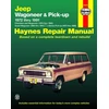 KNYGA John Haynes Jeep Wagoneer & Pick-up covering Wagoneer (72-83), Grand Wagoneer (84-91), Cherokee (72-83) & J-Series pick-ups (72-88) Haynes Repair Manual (USA)