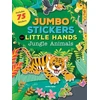KNYGA Jomike Tejido Jumbo Stickers for Little Hands: Jungle Animals