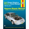 KNYGA Ken Freund Ford Crown Victoria & Mercury Grand Marquis (1988-2011) (Covers all fuel-injected models) Haynes Repair Manual (USA)