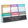 KNYGA Knock Knock Knock Knock Knock To Accomplish Sticky Note Packet