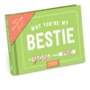 KNYGA Knock Knock Why You're My Bestie Book Fill in the Love Fill-in-the-Blank Book & Gift Journal