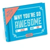 KNYGA Knock Knock Why You're So Awesome Book Fill in the Love Fill-in-the-Blank Book & Gift Journal