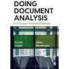 KNYGA Kristin Asdal Doing Document Analysis, A Practice-Oriented Method