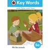 KNYGA Ladybird Key Words with Peter and Jane Level 5a – We Like Animals