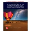 KNYGA Lanen Fundamentals of Cost Accounting ISE