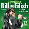 KNYGA Logan Powell Super Stylish Billie Eilish Sticker Mosaic Art