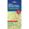 KNYGA Lonely Planet Zion & Bryce Canyon National Parks Planning Map