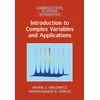 KNYGA Mark J Ablowitz Introduction to Complex Variables and Applications