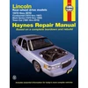 KNYGA Mark Ryan Lincoln RWD covering Continental (70-87) Mark Series (70-92) Town Car (81-10) Haynes Repair Manual (USA)