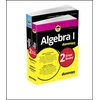 KNYGA Mary Jane Sterling Algebra I For Dummies Book + Workbook Bundle