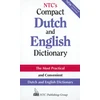 KNYGA McGraw-Hill NTC's Compact Dutch and English Dictionary