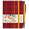 KNYGA MINI & PEN 10.5CM x 7CM Waverley S.T. (S): Rowanberry Mini with Pen Pocket Genuine Tartan Cloth Commonplace Notebook